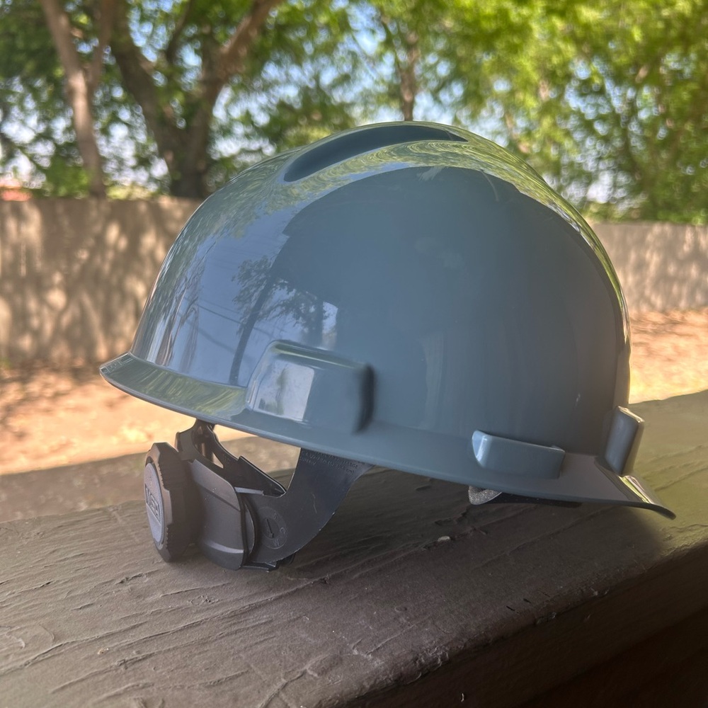 Gray Safety Hard Hat
